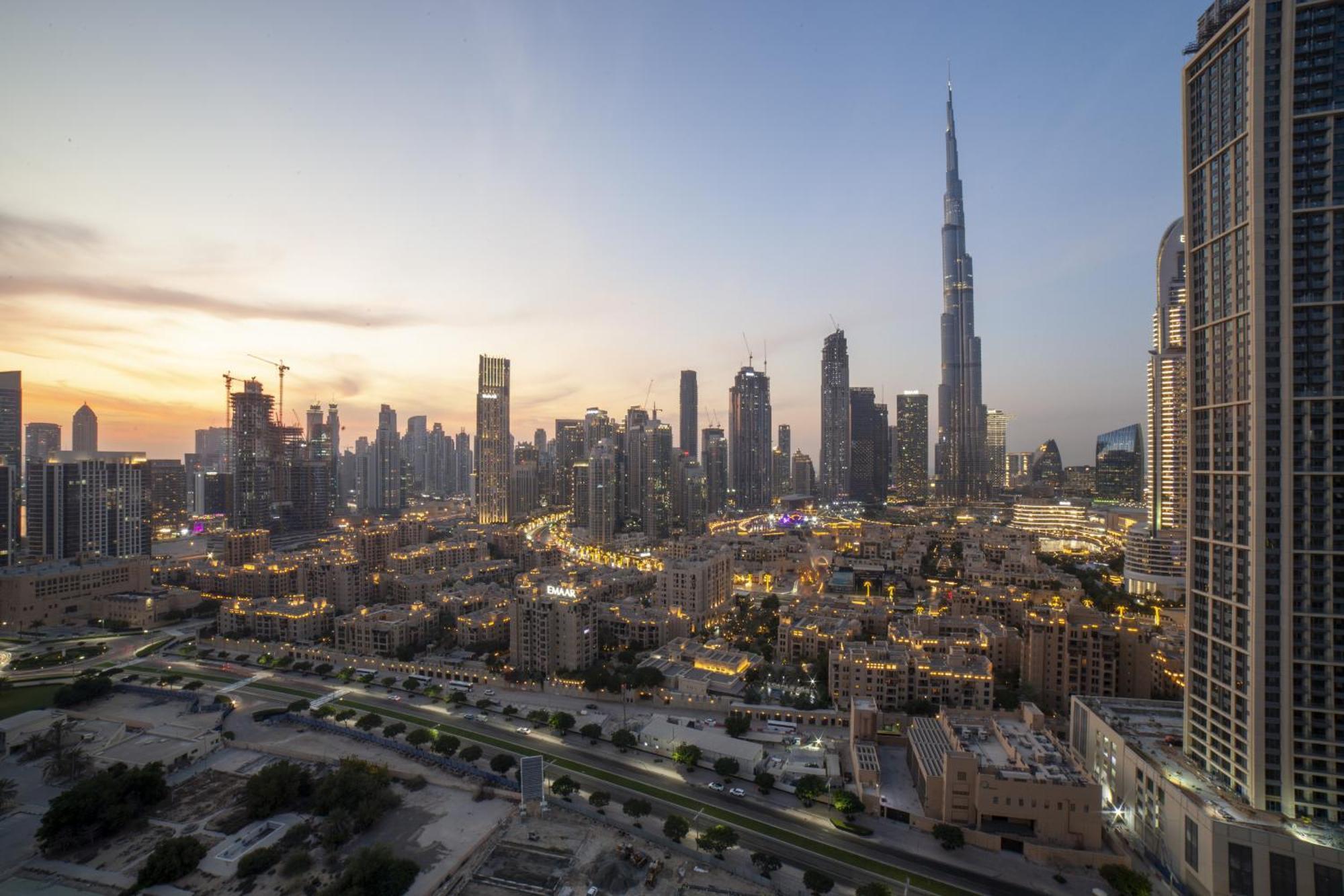Upgraded Apartment With Stunning Burj Khalifa View Dubaj Exteriér fotografie