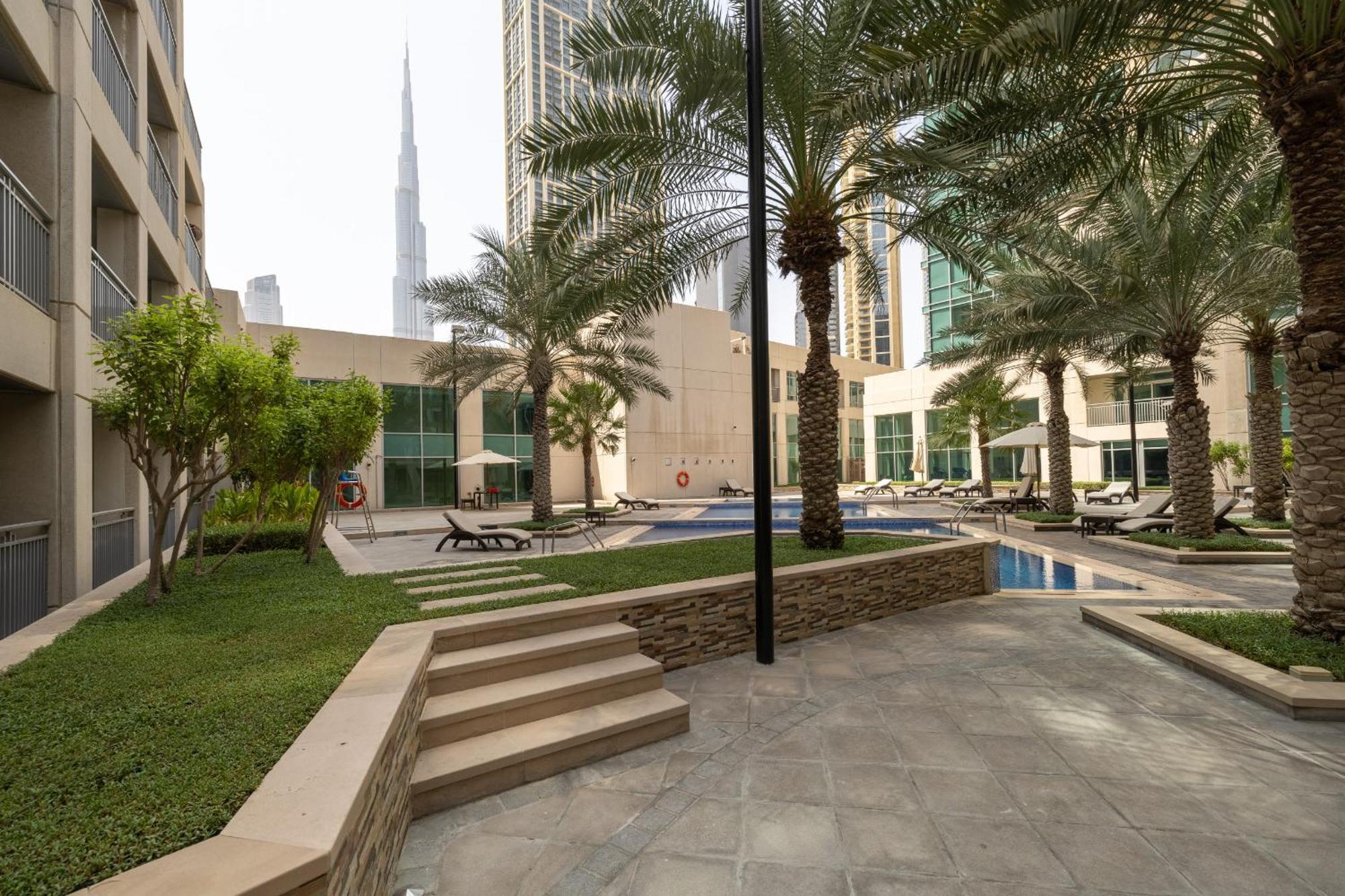 Upgraded Apartment With Stunning Burj Khalifa View Dubaj Exteriér fotografie