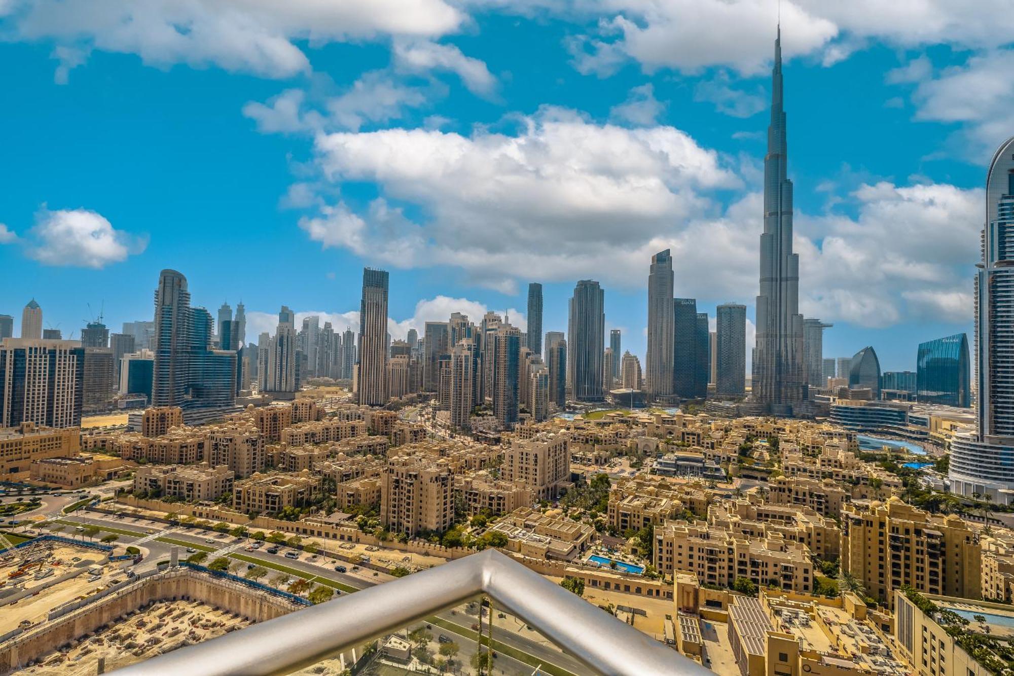 Upgraded Apartment With Stunning Burj Khalifa View Dubaj Exteriér fotografie
