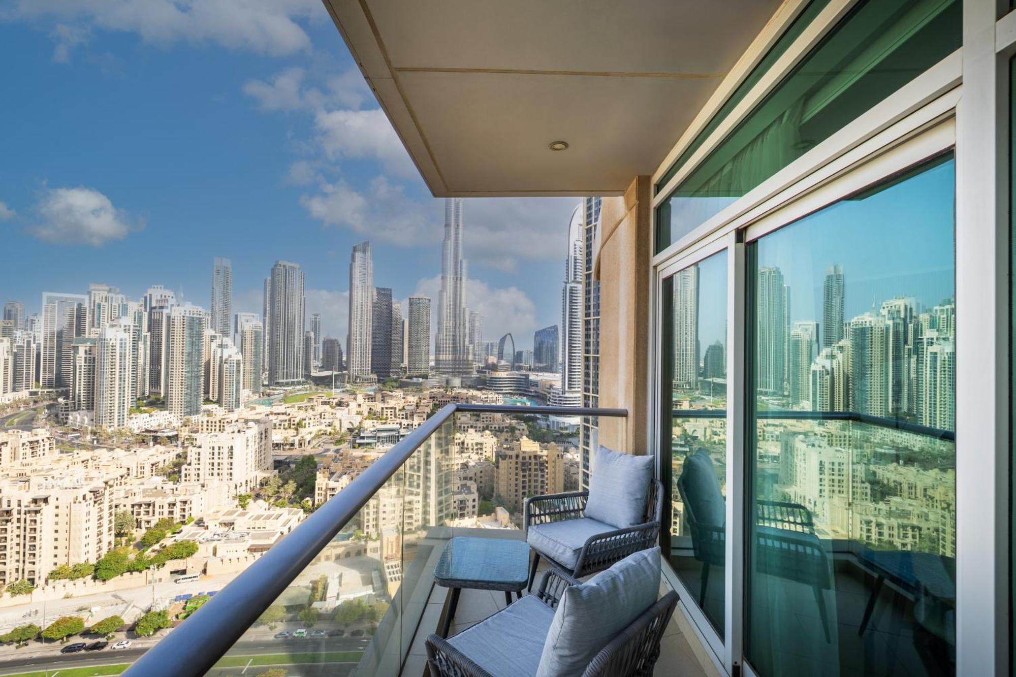 Upgraded Apartment With Stunning Burj Khalifa View Dubaj Exteriér fotografie