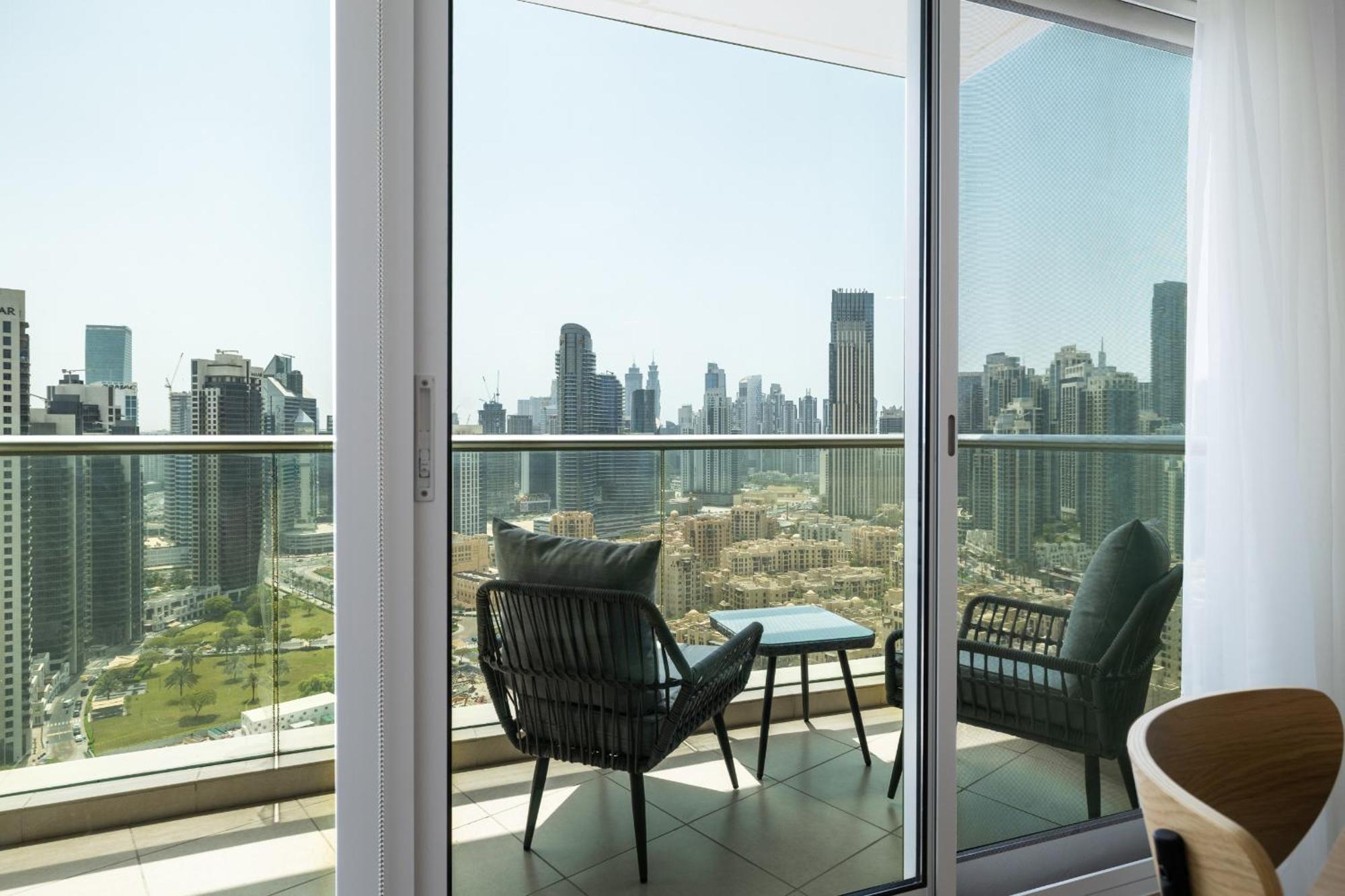 Upgraded Apartment With Stunning Burj Khalifa View Dubaj Exteriér fotografie