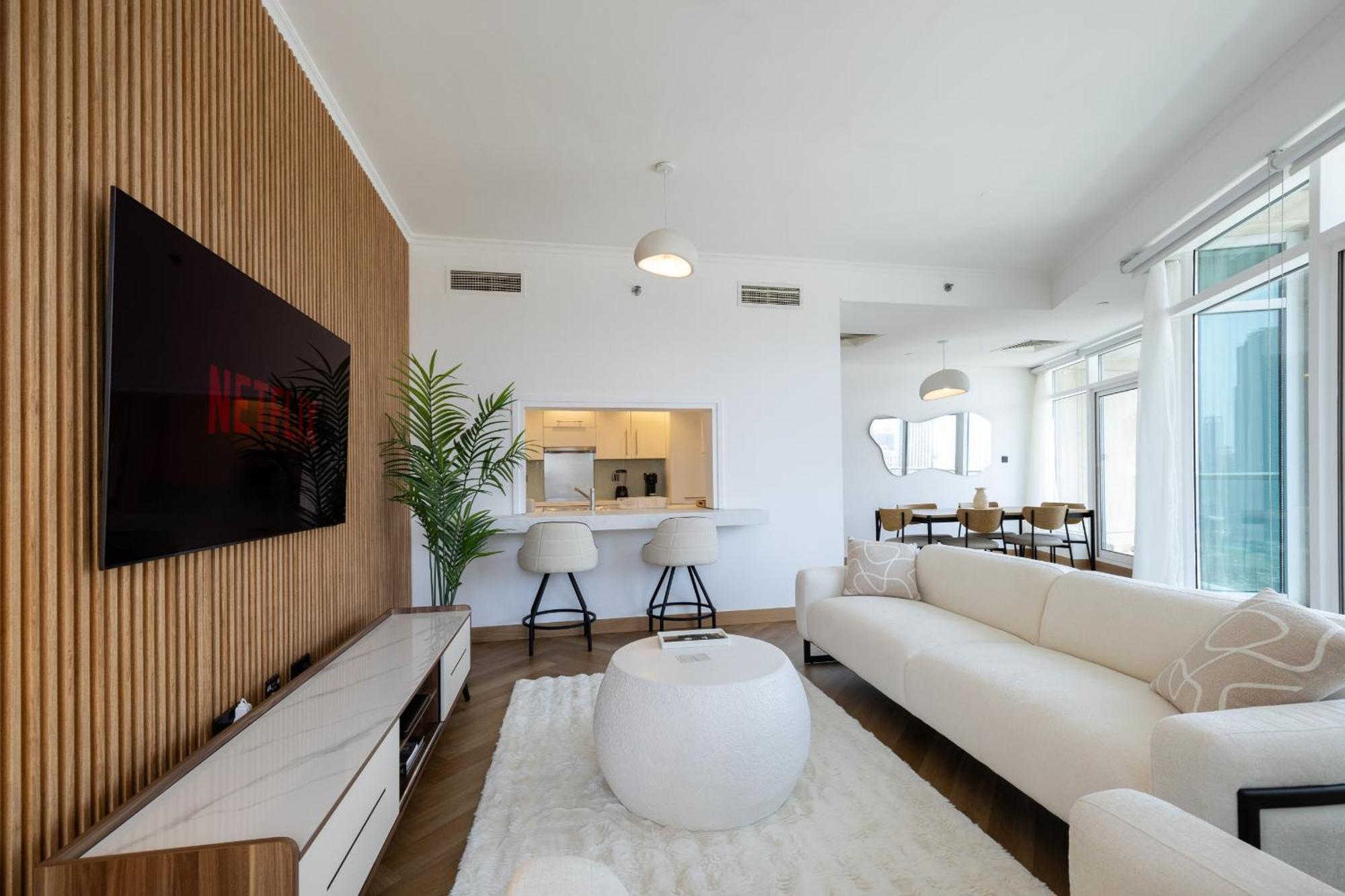 Upgraded Apartment With Stunning Burj Khalifa View Dubaj Exteriér fotografie
