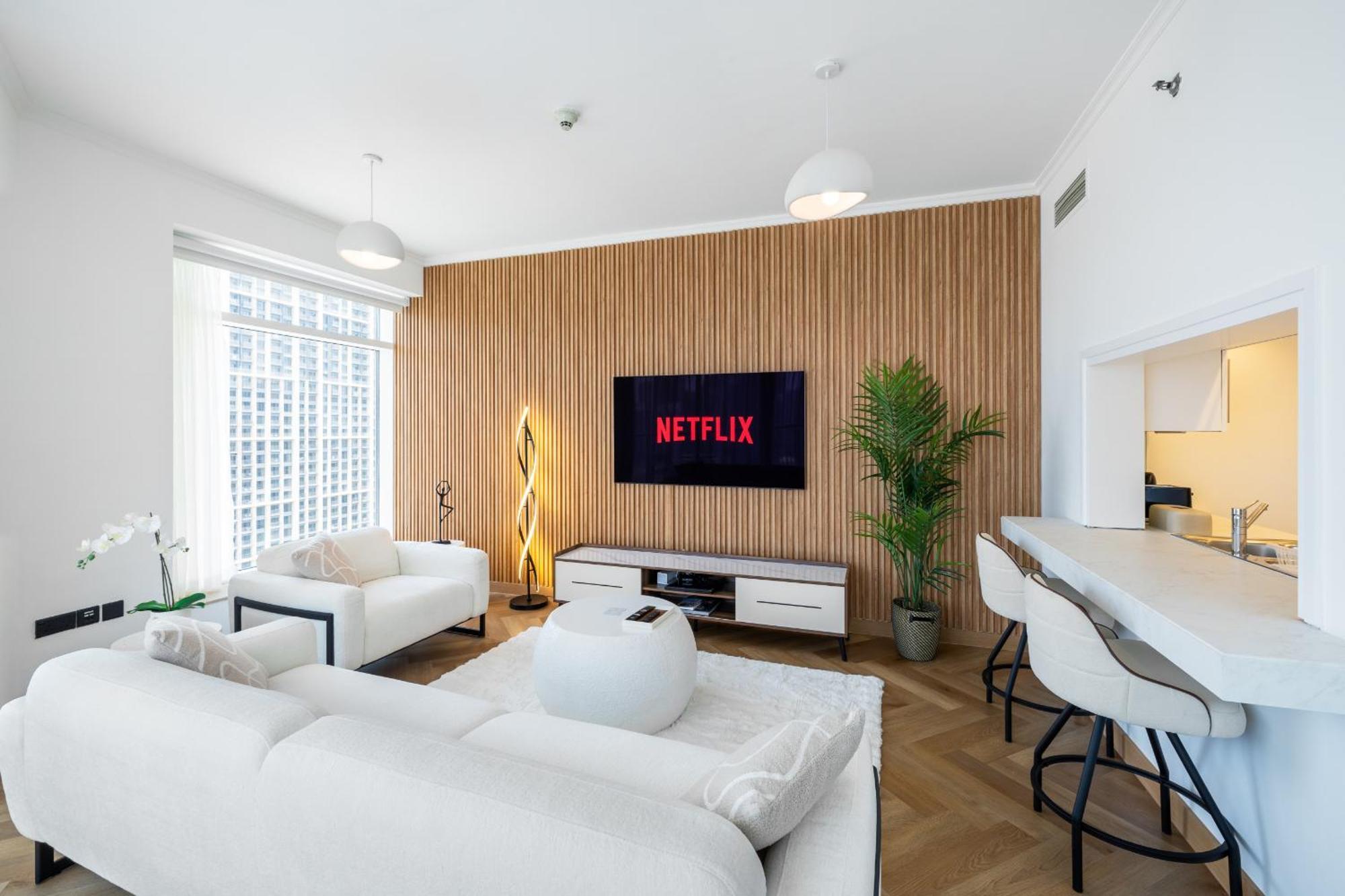 Upgraded Apartment With Stunning Burj Khalifa View Dubaj Exteriér fotografie