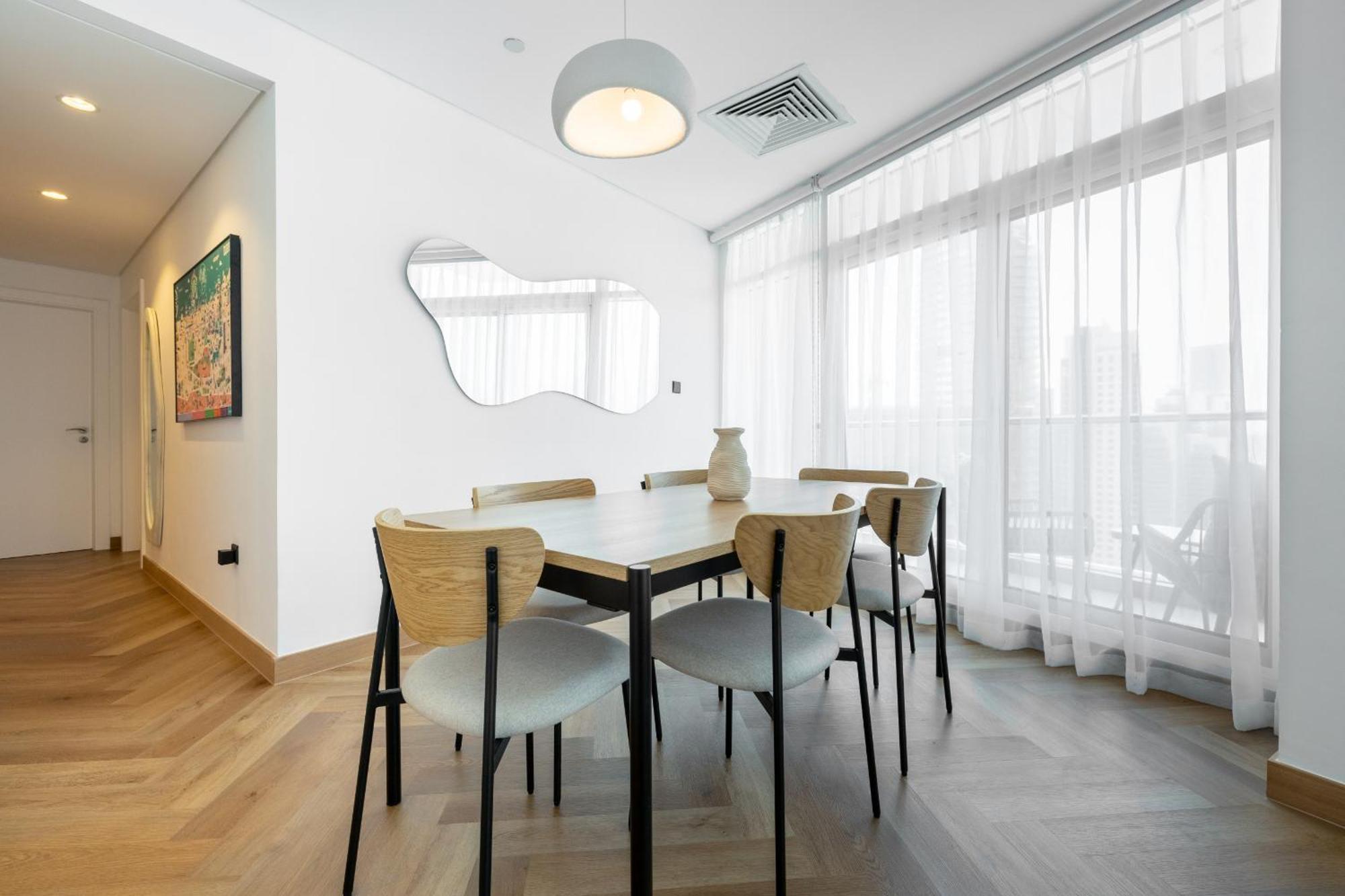 Upgraded Apartment With Stunning Burj Khalifa View Dubaj Exteriér fotografie