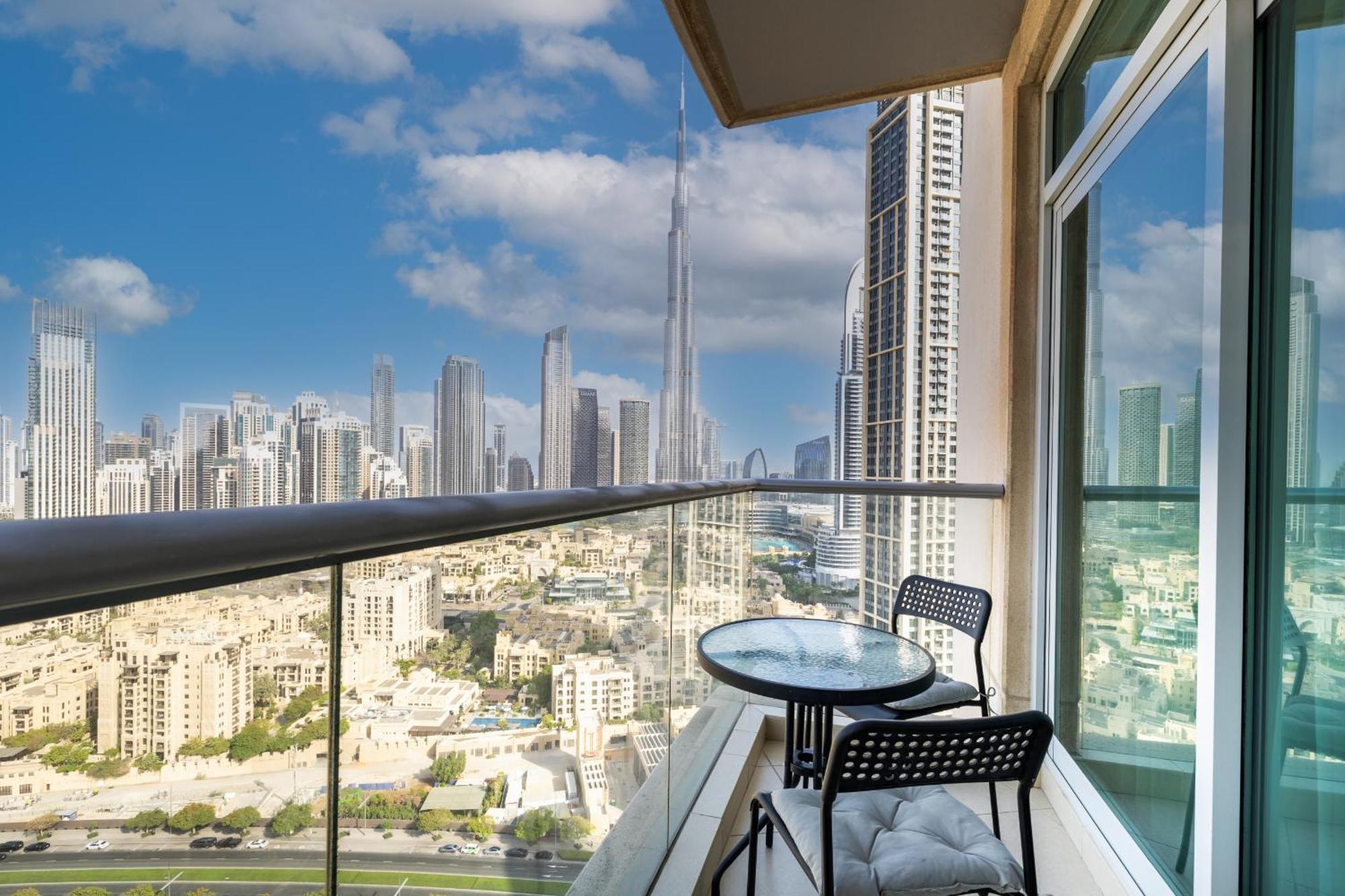 Upgraded Apartment With Stunning Burj Khalifa View Dubaj Exteriér fotografie