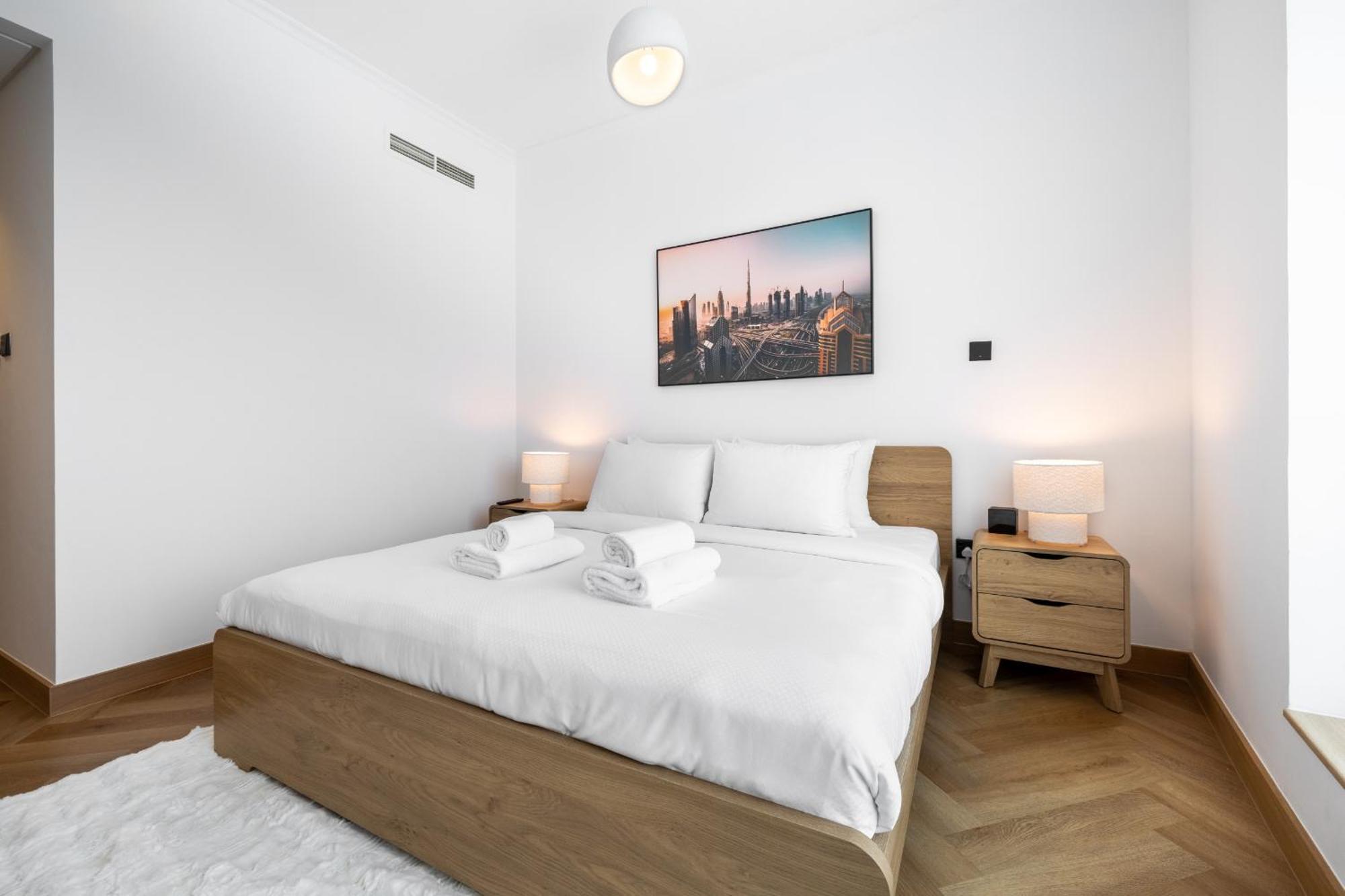Upgraded Apartment With Stunning Burj Khalifa View Dubaj Exteriér fotografie