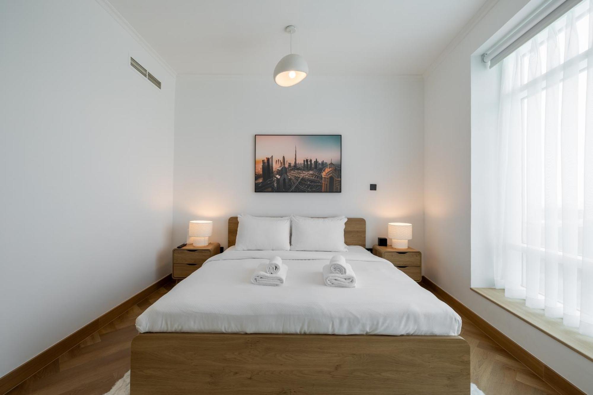 Upgraded Apartment With Stunning Burj Khalifa View Dubaj Exteriér fotografie